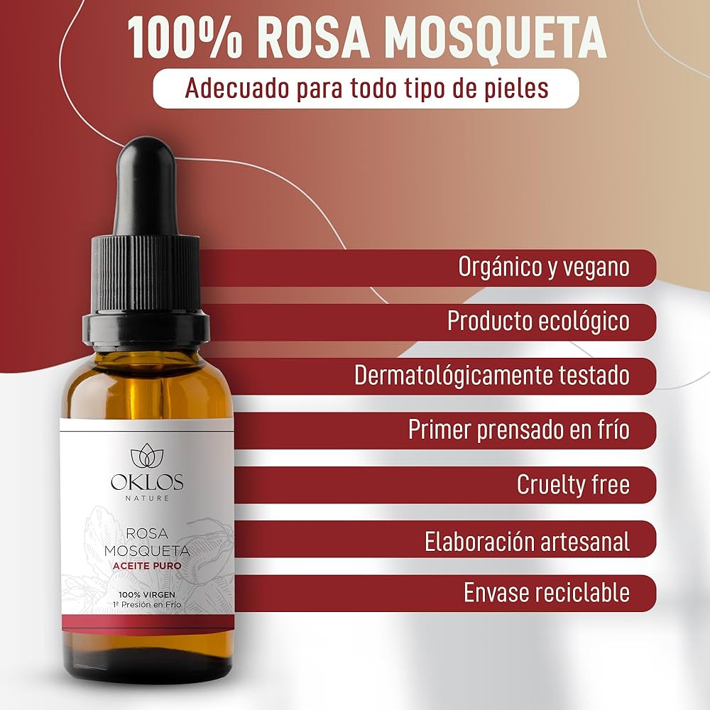 Beneficios y aplicación adecuada del aceite facial de rosa mosqueta
